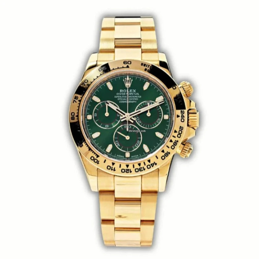 Relógio Rolex Daytona Gold 40mm + Acompanha Caixa + Certificado - Réplica Premium