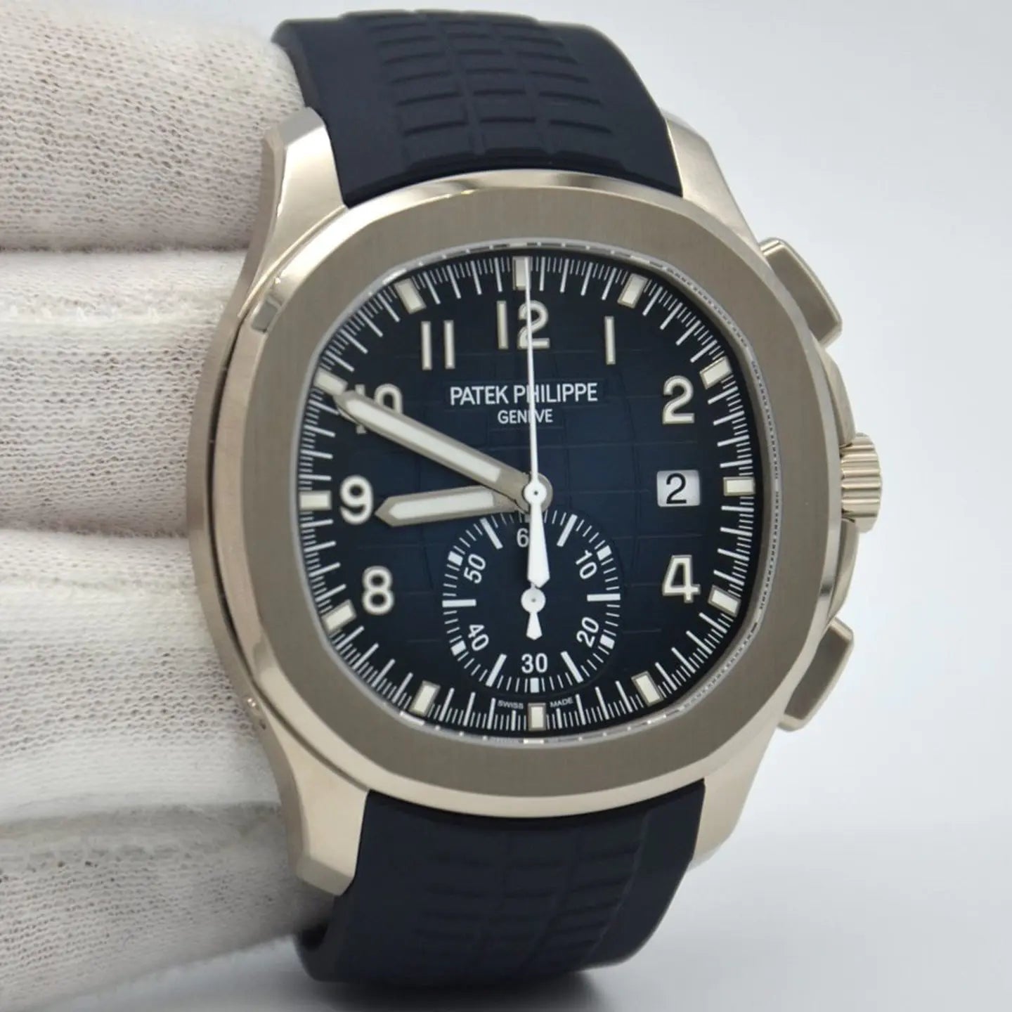 Relógio Patek Philippe Geneve Aquanaut 42.2mm - Acompanha Caixa + Certificado do Original - Réplica Premium