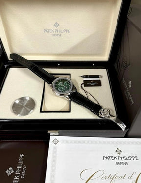 Relógio Patek Philippe Perpetual Calendar Chronograph 41mm - Acompanha Caixa + Certificado do Original - Replica Premium